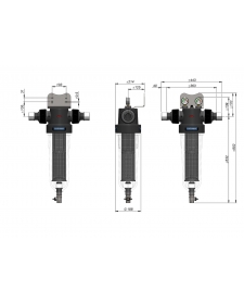 Mechaninis vandens filtras Cintropur NW 500