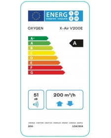 Rekuperatorius Oxygen X-Air V200E