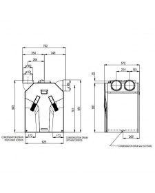 Rekuperatorius Zehnder ComfoAir 375 ERV entalpinis