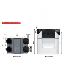 Rekuperatorius Zehnder ComfoAir Q 350 TR