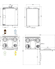 Rekuperatorius Systemair SAVE VTC 200