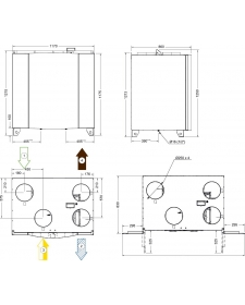 Rekuperatorius Systemair SAVE VTC 700