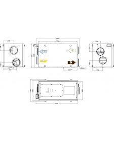 Rekuperatorius Systemair SAVE VSR 500