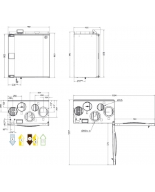 Rekuperatorius Systemair SAVE VTR 300/B