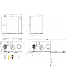 Rekuperatorius Systemair SAVE VTR 500/B