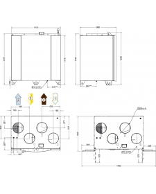 Rekuperatorius Systemair SAVE VTR 700/B