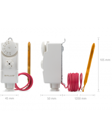 Mechaninis termostatas su kapiliaru SALUS AT10F