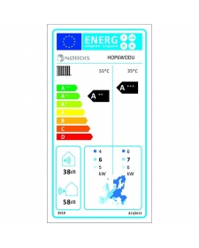 Šilumos siurblys oras-vanduo Nordis OPTIMUS PRO Split 6,0 kW