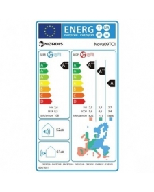 Oro kondicionierius Nordis Nova 2,61/3,0 kW