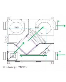 Rekuperatorius Norwian AIR 400