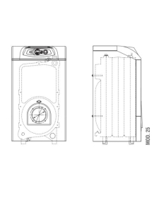 Skysto kuro katilas Ferroli Atlas D 25