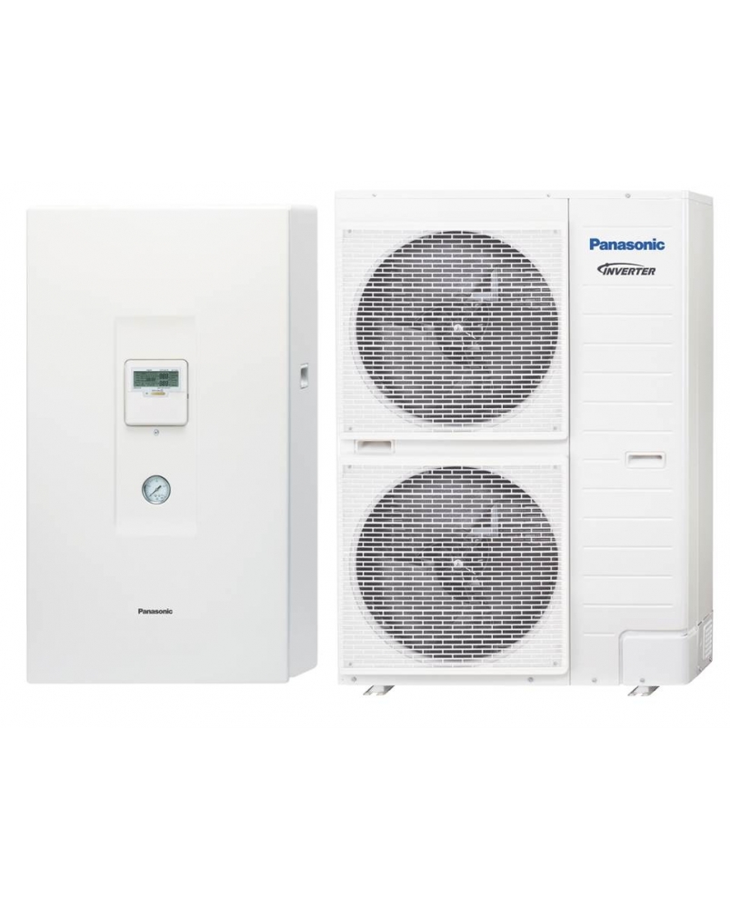 Šilumos siurblys oras-vanduo Panasonic Aquarea  T-CAP "viskas viename" 9kW