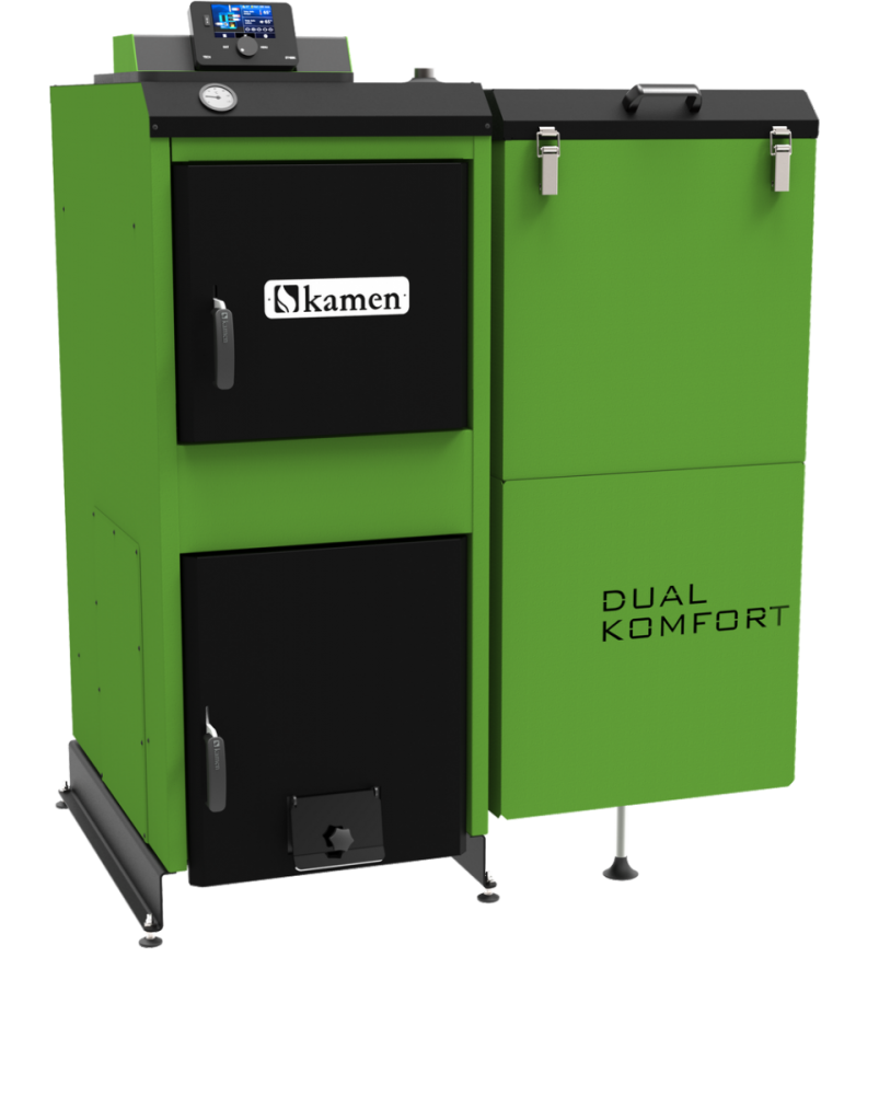 Granulinis katilas Kamen DUAL Komfort 14 kW