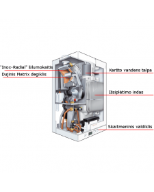 Dujinis katilas Viessmann Vitodens 111-W 19kW