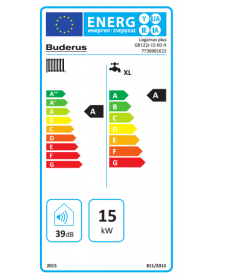 Dujinis kondensacinis katilas Buderus Logamax plus GB122i