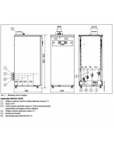 Dujinis kondensacinis katilas Buderus Logano plus GB102-S 16kW