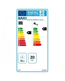 Dujinis kondensacinis katilas Baxi duo-tec compact 24 GA