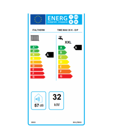 Dujinis kondensacinis katilas Italtherm Time Max 35K