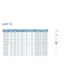 Giluminis siurblys gręžiniams Leo 4LSTm1010