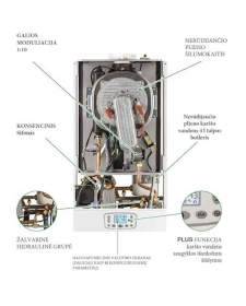 Dujinis kondensacinis katilas Italtherm Time Micro 27K