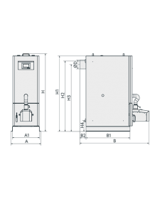 Granulinis katilas Kamen Pellet Perfekt BIO 10 kW