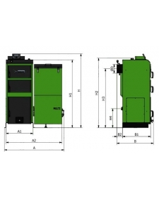 Granulinis katilas Kamen Multi 75 kW