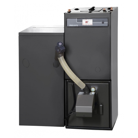 Granulinis katilas Nibe-Biawar Pellux 200 Touch 20kW 300l
