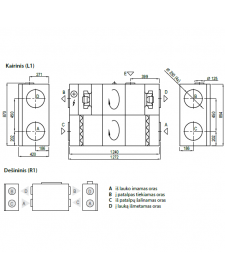 Rekuperatorius Komfovent Domekt R 700 F C6M