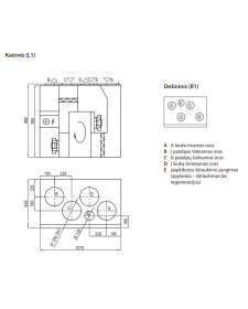 Rekuperatorius Komfovent Domekt R 500 V C6