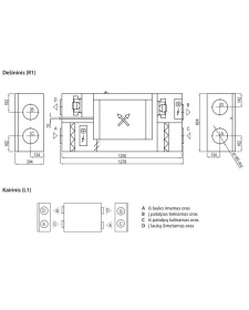 Rekuperatorius Komfovent Domekt CF 250 F C6