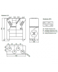 Rekuperatorius Komfovent Domekt CF 700 V C6