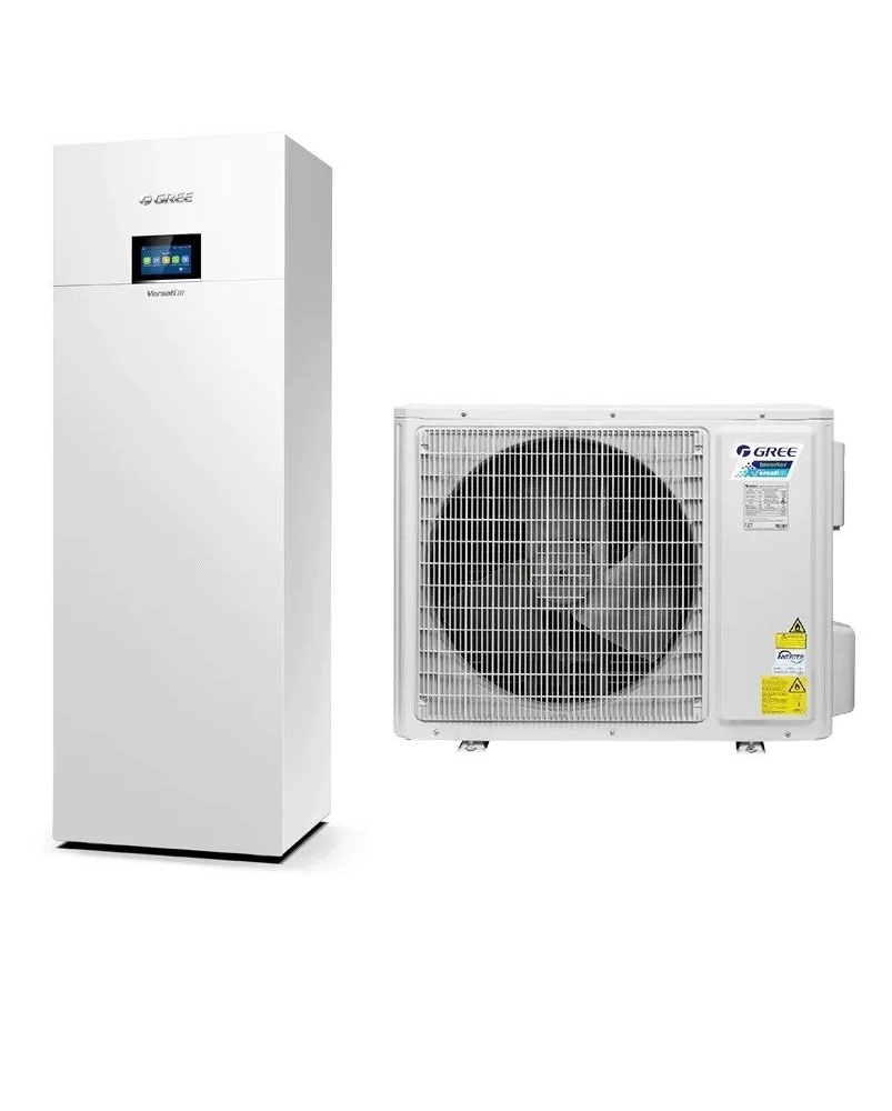 Šilumos siurblys oras-vanduo Gree Versati III DUO 4,0/3,8 kW